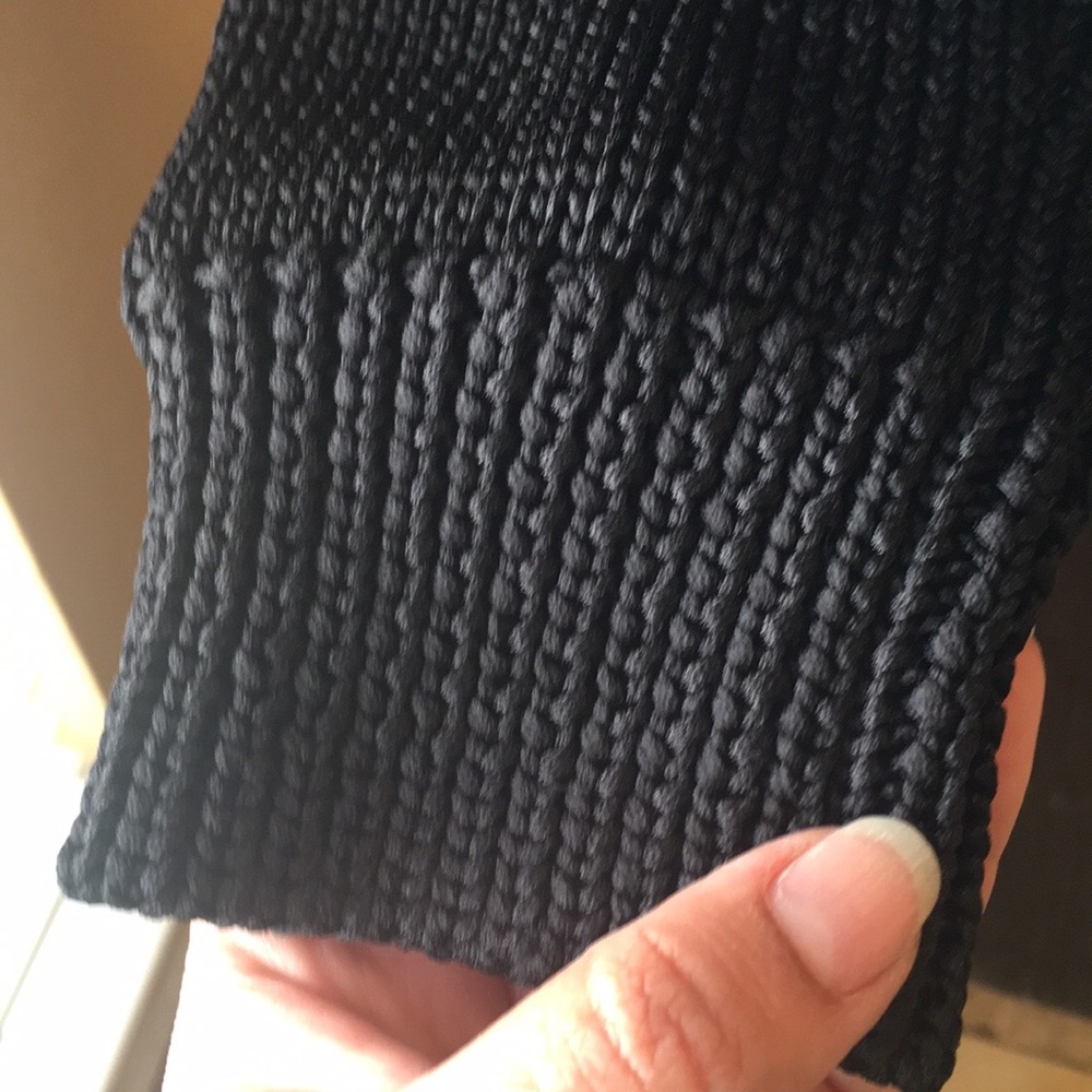 WHBM black pullover knitted top/sweater size medium - Picture 6 of 13